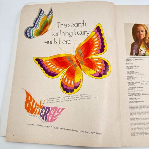 Vintage Vogue International Pattern Books (2)  Aug Sept 1968 April May 1969 - Picture 9 of 9